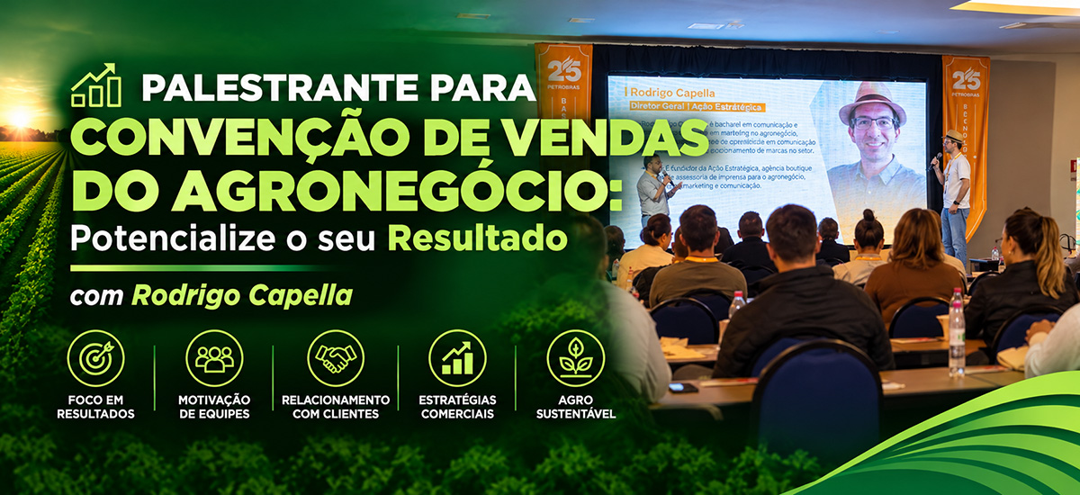 Palestrante para Convenção de Vendas do Agronegócio novo slide